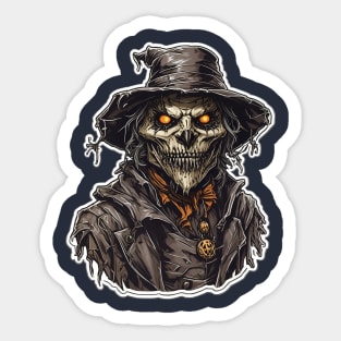 Scarecrow of Horror Sticker